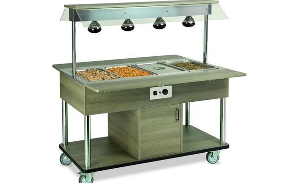 Proč by ve vašem provozu neměl chybět bufetový stůl, jenž hřeje i chladí