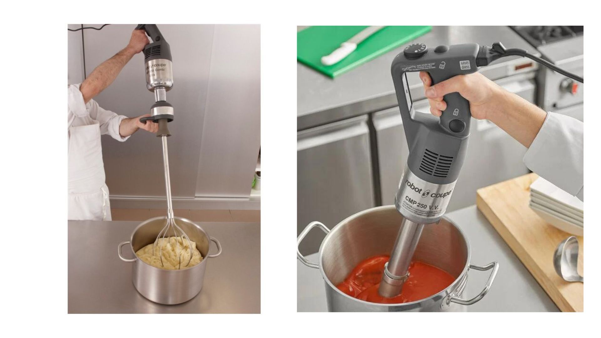 Mixéry a šlehače ruční ponorné