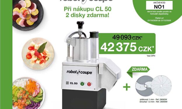 CL 50 + 2 disky ZDARMA