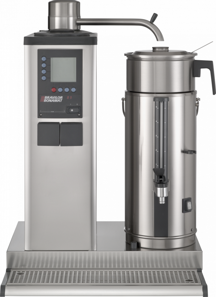 PŘEKAPÁVAČ KÁVY STOLNÍ B5 L/R 400V - 1x5L - PLOCHÉ FILTRY