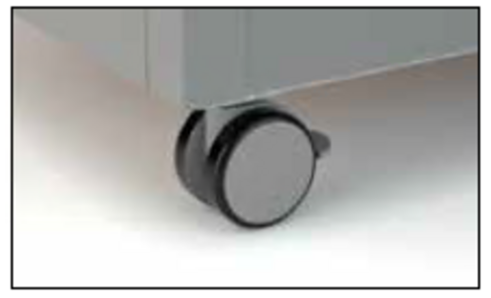 PŘÍPLATEK ZA POLYAMIDOVÁ KOLEČKA 75 MM, 2 KOLEČKA S BRZDOU (R75)